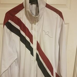 Rocawear men's polyester zip up Jacket 2XL